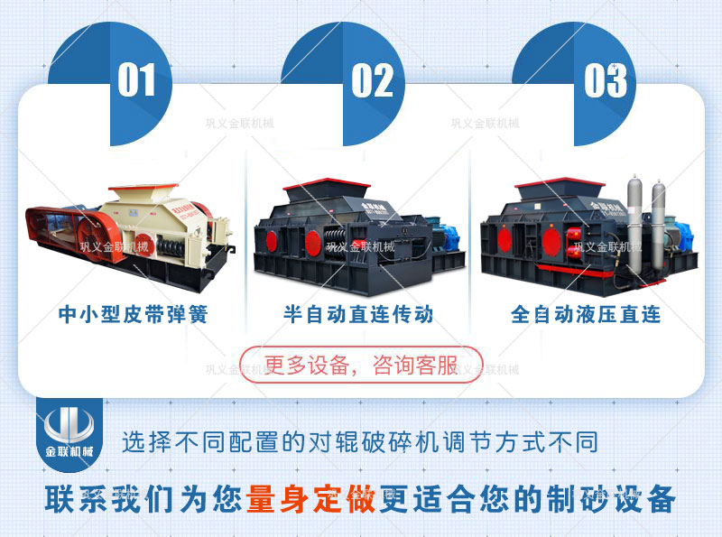 液壓對輥制砂機型號參數、市場價位多少？